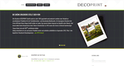 Desktop Screenshot of decoprint.net